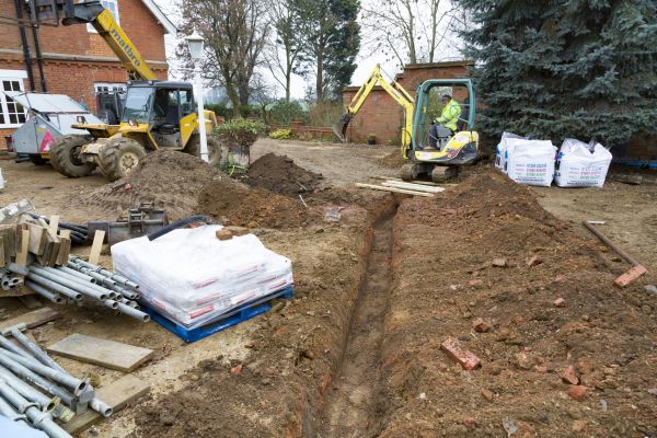 Drainage Ditch Digging in Brighton
