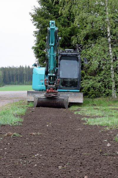 Backhoe Grading in Brighton