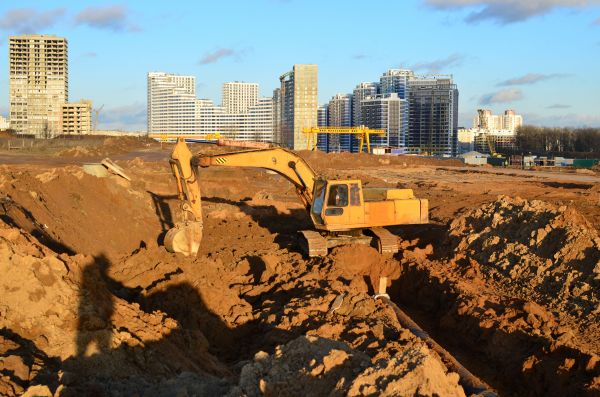 Drain Field Excavation in Brighton