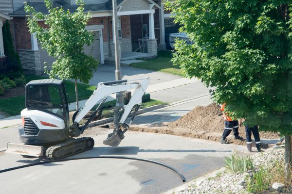 Electrical Line Trenching in Brighton