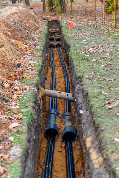 Electrical Line Excavation in Brighton